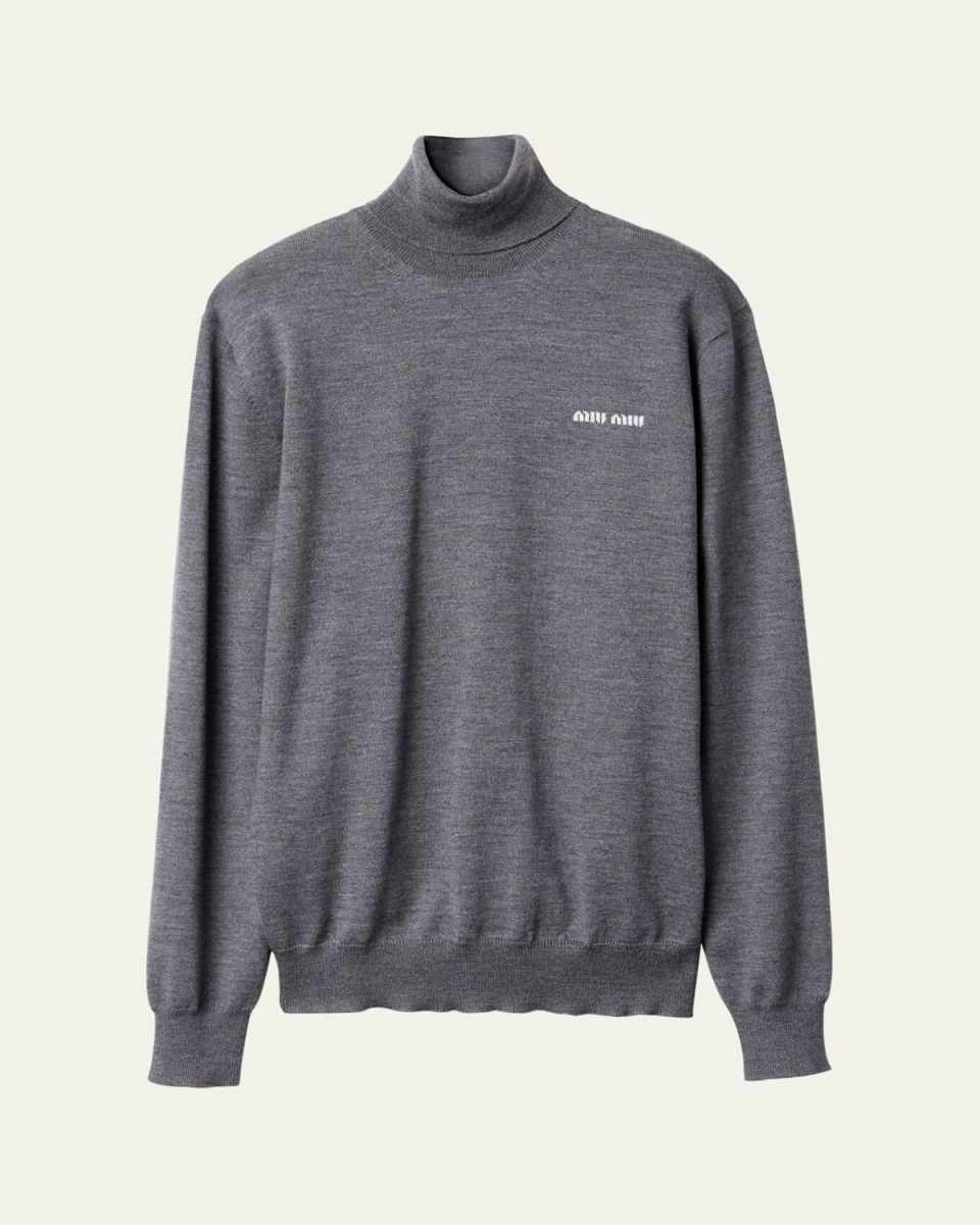 Wool Turtleneck Sweater